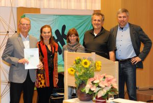Christian Liebl wurde mit dem Ehrenzeichen in Silber ausgezeichnet (Foto: Heinz Schrall)