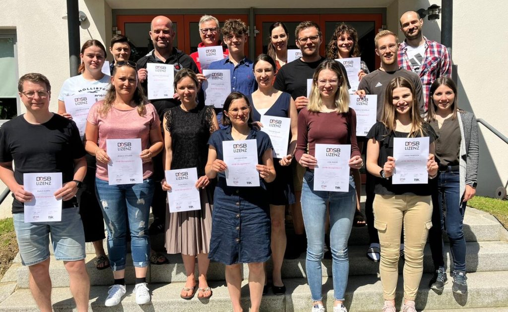 Erfolgreicher Abschluss der Übungsleiter-C-Ausbildung