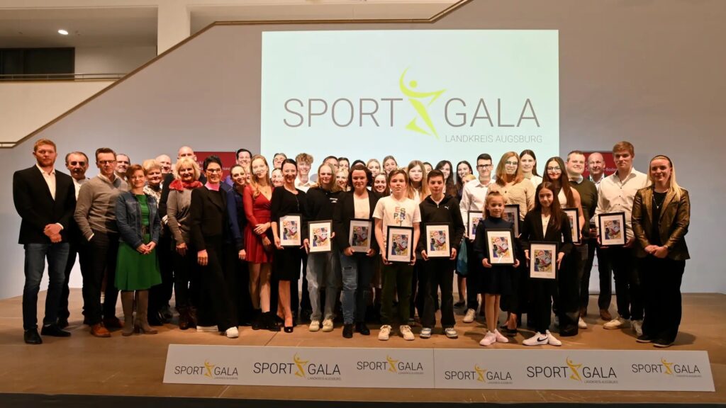 Ehrung unserer Sportler bei der Sportgala des Landkreises